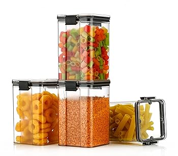 Air Tight Containers For Kitchen Organizer Storage Set, Kitchen Accessories Items Kitchen Storage Set Pantry Organization And Kitchen Storage